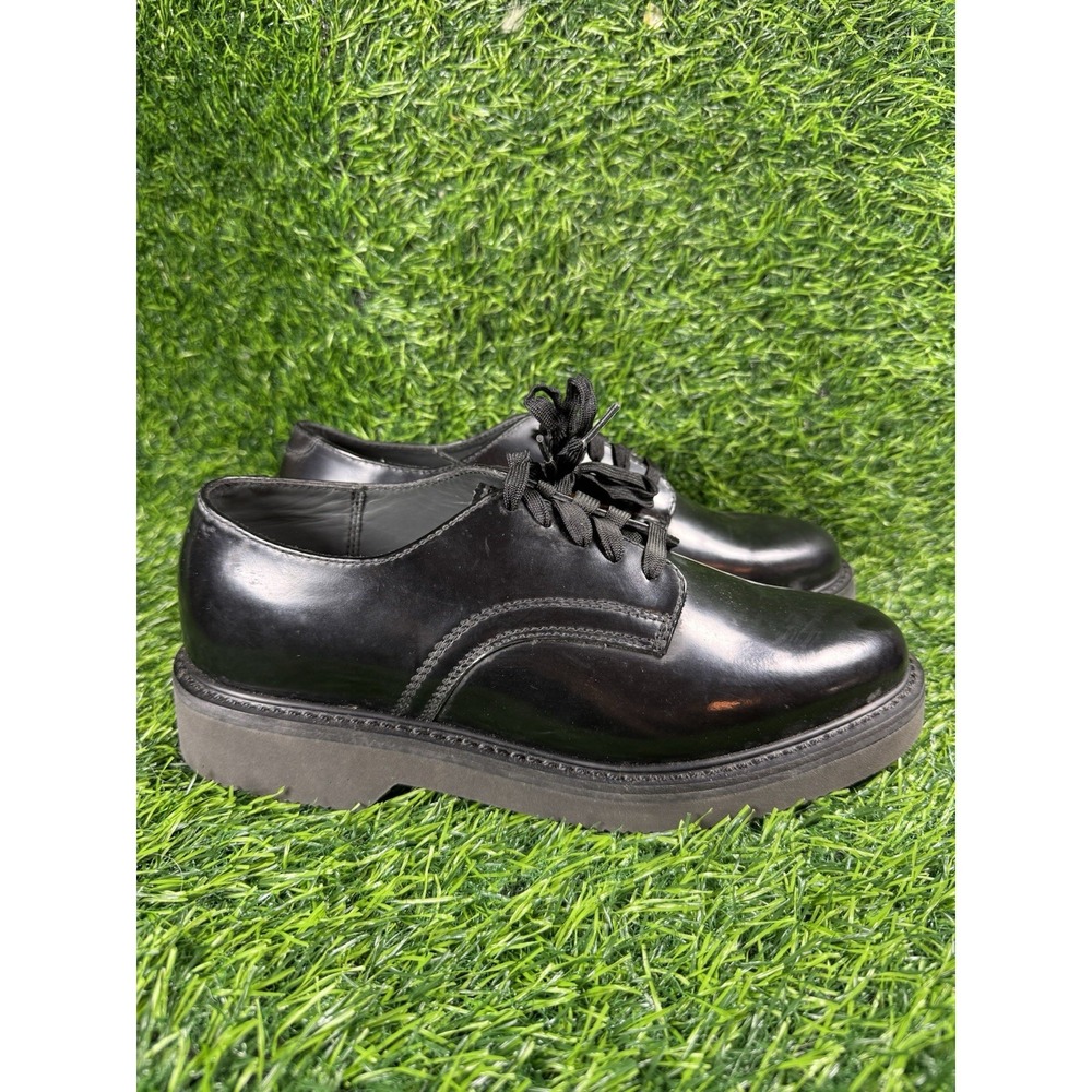 Vintage Carolina Shoe OXFORD Slip/Oil Resistant Excellent USA Size 7.5 D Black